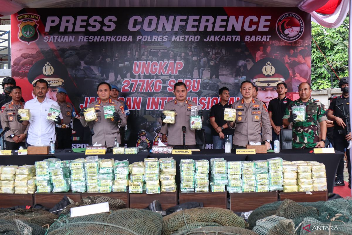 Rilis Kasus Peredaran Narkoba Jaringan Internasional Antara News