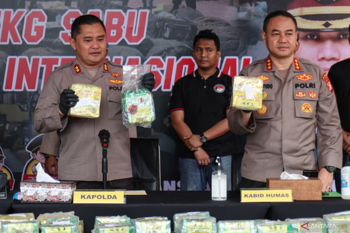 Rilis Kasus Peredaran Narkoba Jaringan Internasional Antara News 8534