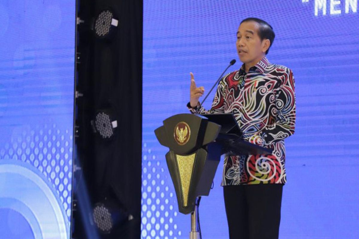 Presiden Jokowi ingatkan politik tidak boleh memecah belah bangsa
