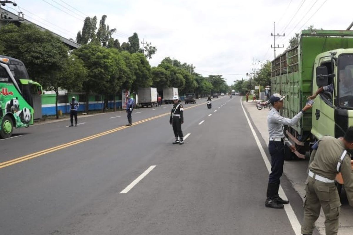 Cegah ODOL, Dishub Kota Madiun gelar operasi keselamatan berlalu lintas
