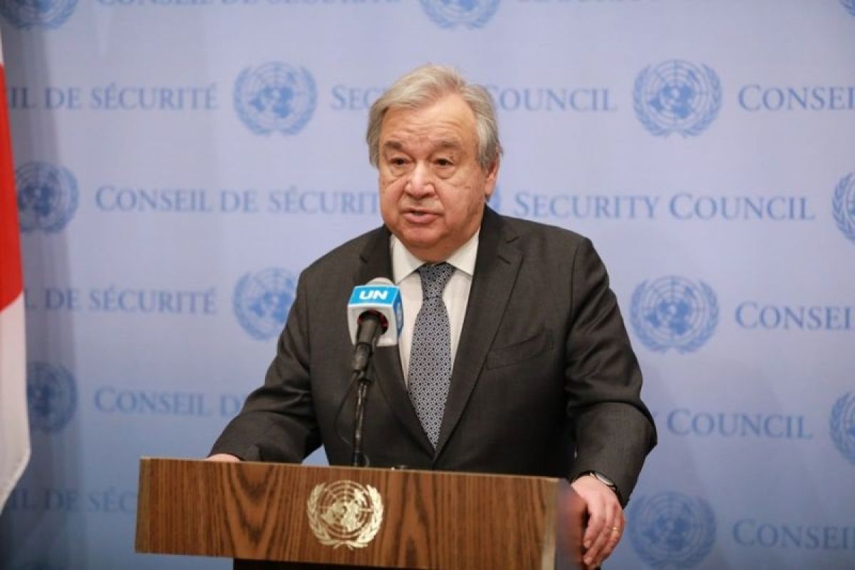 Sekjen PBB Antonio Guterres peringatkan eskalasi konflik Ukraina