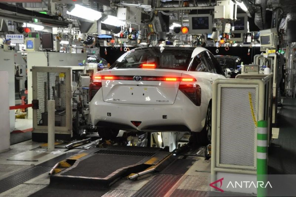 Toyota belum mulai produksi di Jepang karena pemasok terdampak gempa