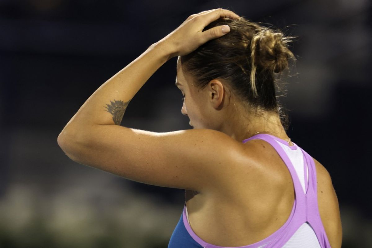 Rentetan 13 kemenangan Sabalenka terhenti di turnamen Dubai