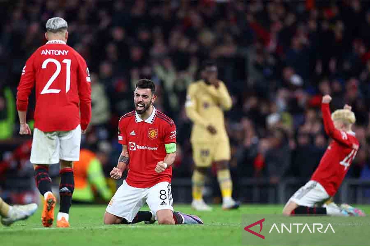 Kemenangan Manchester United atas Barcelona pertama setelah 15 tahun