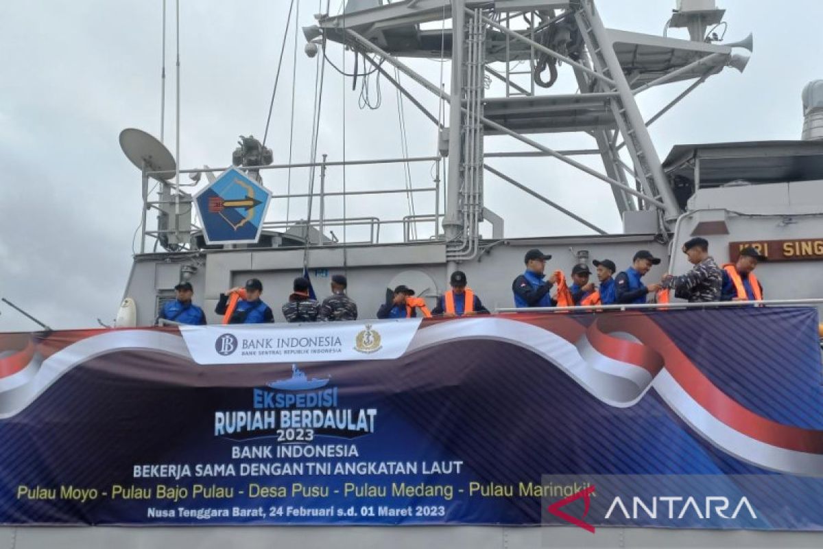 BI-TNI AL sasar 85 pulau 3T selama Ekspedisi Rupiah Berdaulat 2023
