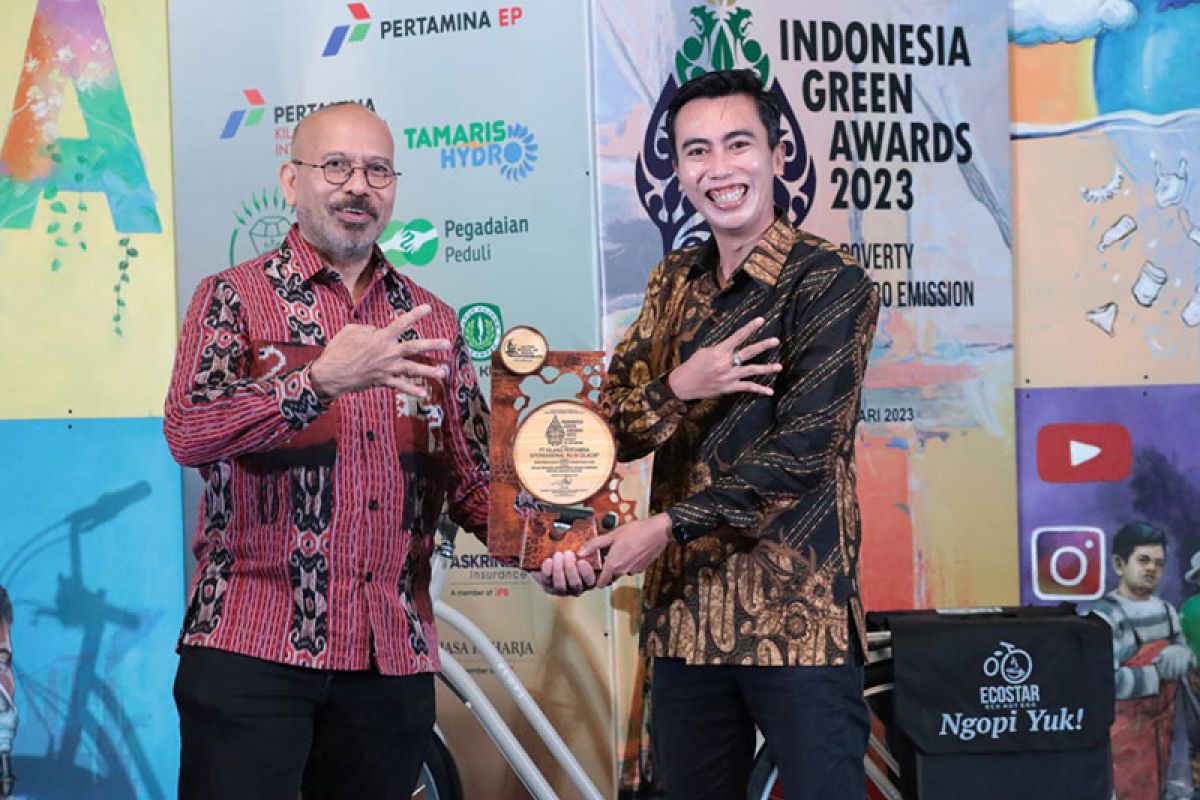 Kilang Cilacap raih penghargaan bidang lingkungan di ajang Indonesia Green Awards 2023