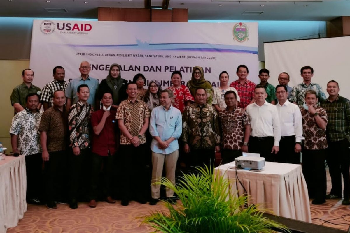 Usaid Iuwash tangguh Sumut bekali OPD dan PDAM Binjai dengan mWater