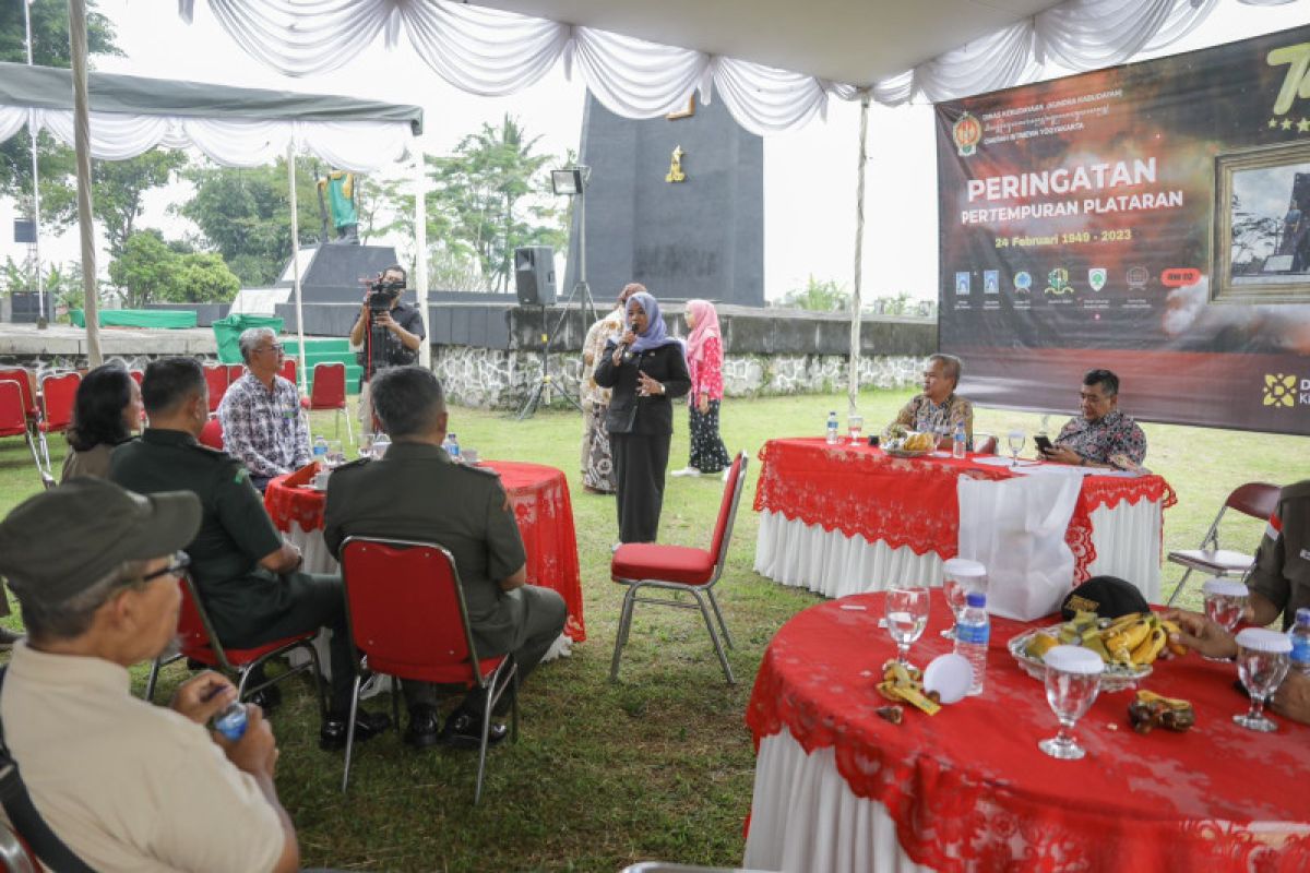 Bupati Sleman dorong Monumen Perjuangan Plataran jadi wisata edukasi