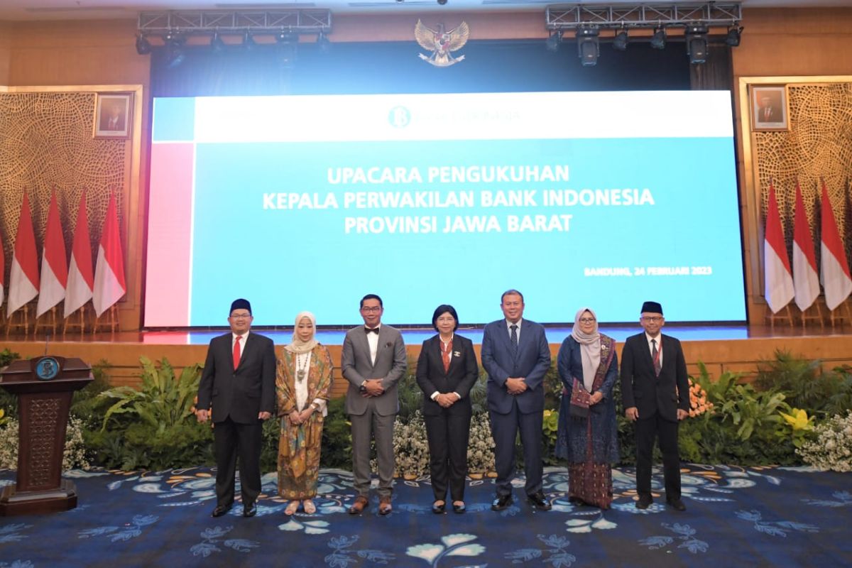 Gubernur berpesan agar Kepala BI Jawa Barat bantu jaga ekonomi