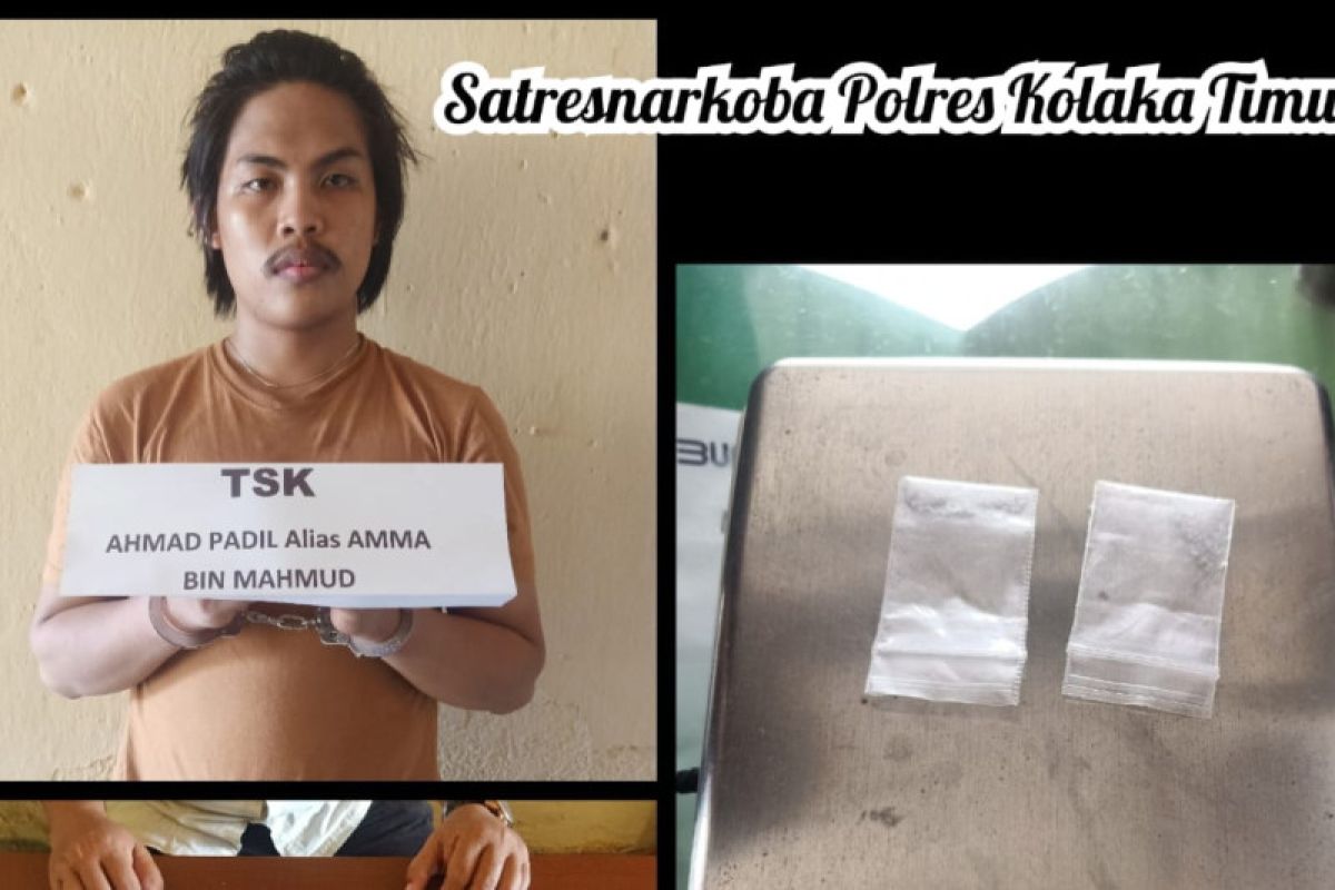 Tim Polres Kolaka Timur tangkap petani yang edarkan sabu