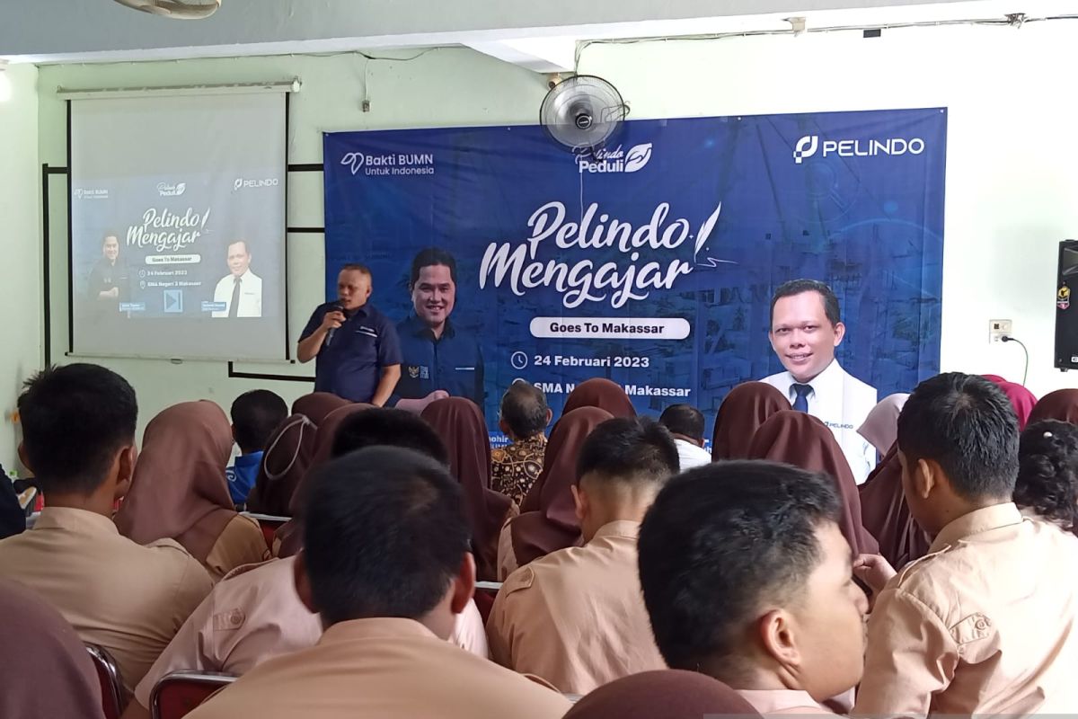 Pelindo Region 4 perkenalkan kepelabuhanan pada siswa SMAN 3 Makassar