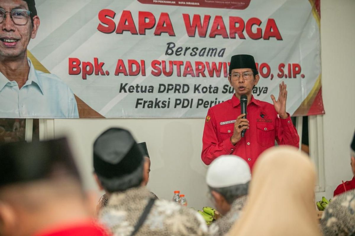 Ketua PDIP Surabaya: Hasil survei tinggi bukti kepercayaan rakyat