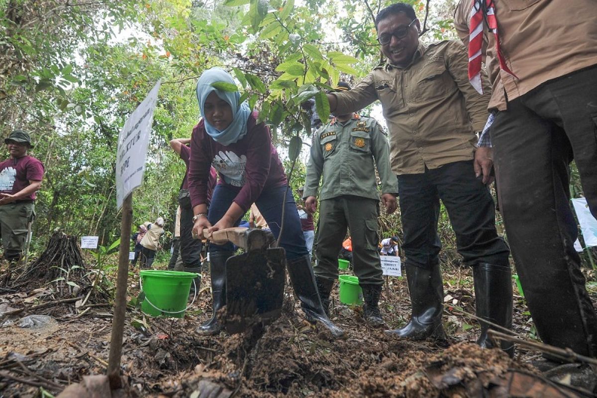 Sekda Tanjung Jabung Timut pimpin apel siaga darurat karhutla