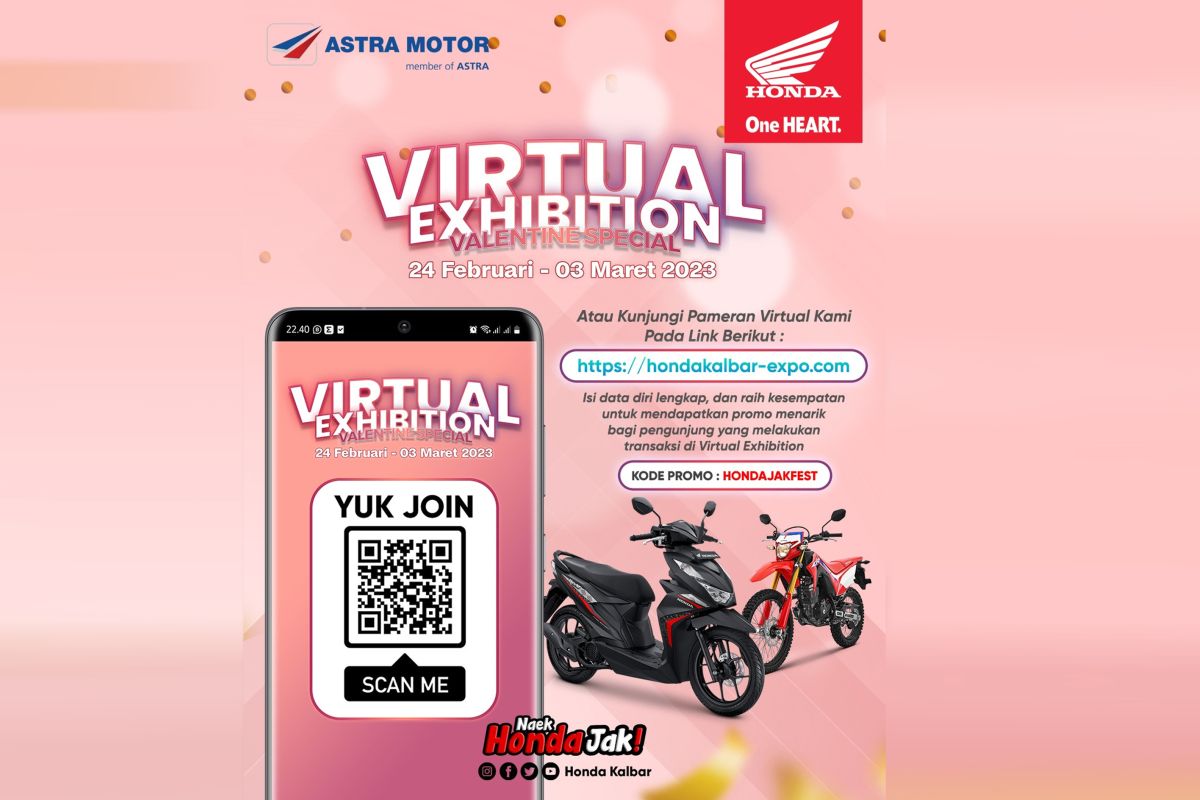 Astra Motor Kalbar ajak masyarakat kunjungi Honda Virtual Exhibition