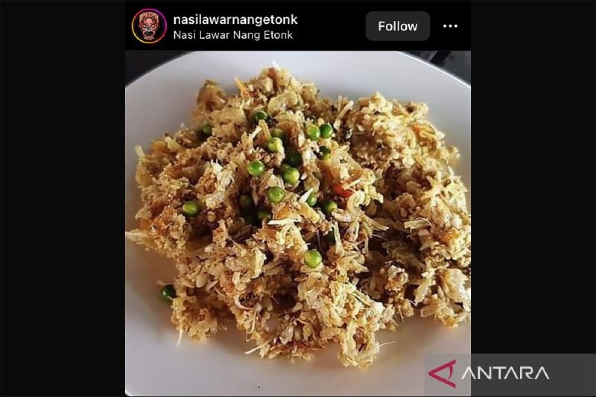 Lawar gurita, kuliner khas Bali yang dapat dinikmati oleh semua kalangan