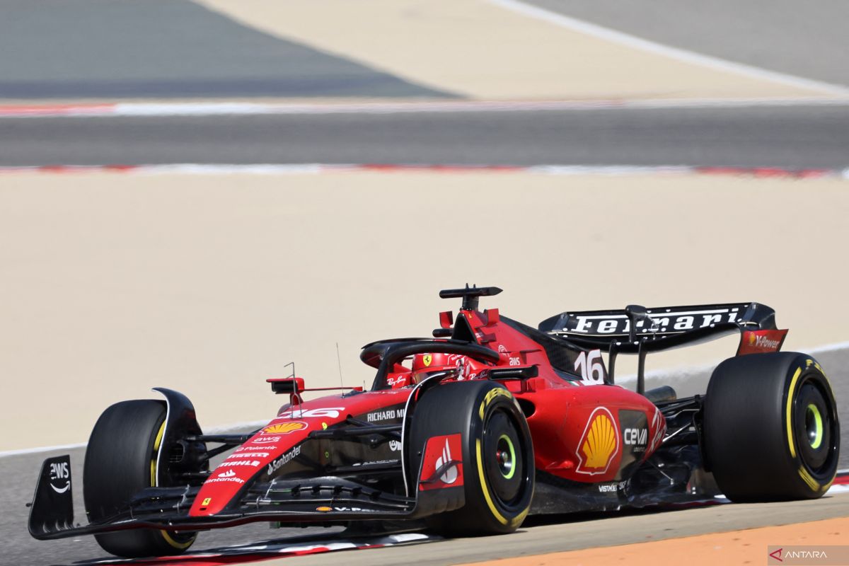 Charles Leclerc tercepat di hari ketiga uji pramusim F1 Bahrain