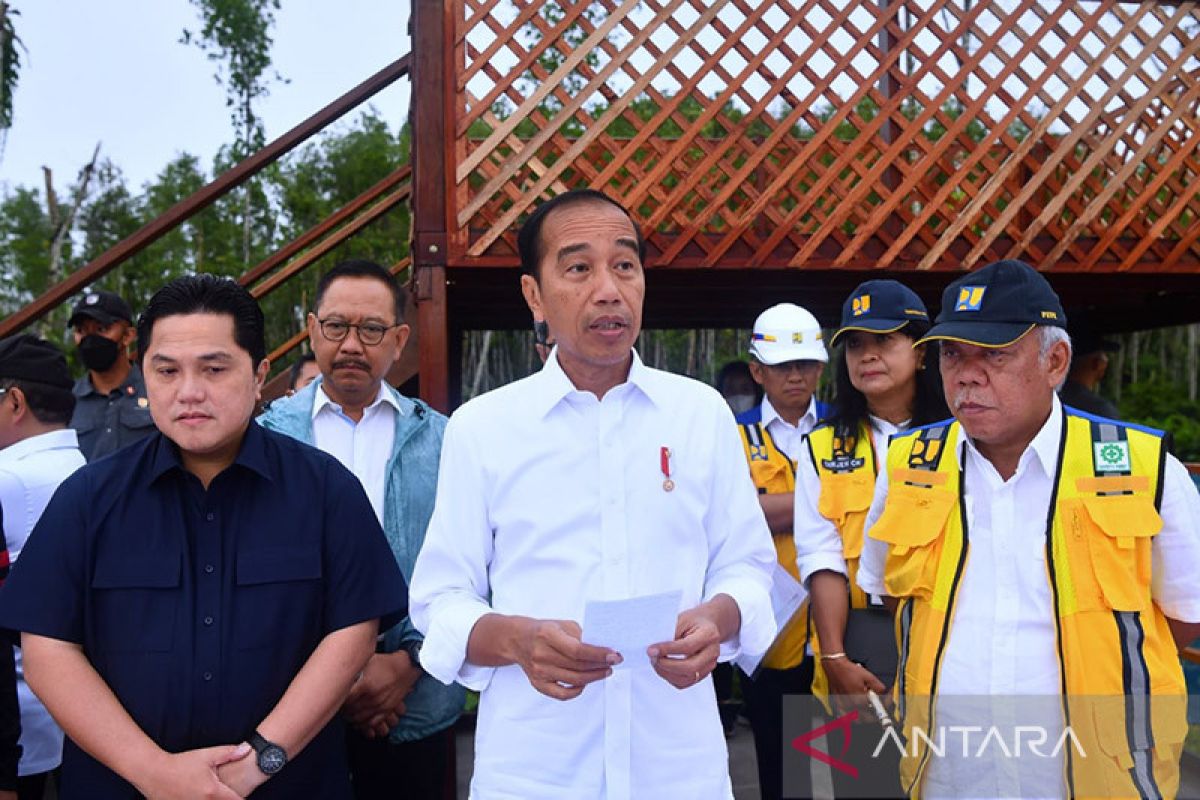 Presiden sampaikan lima dari 22 stadion yang diaudit rusak berat