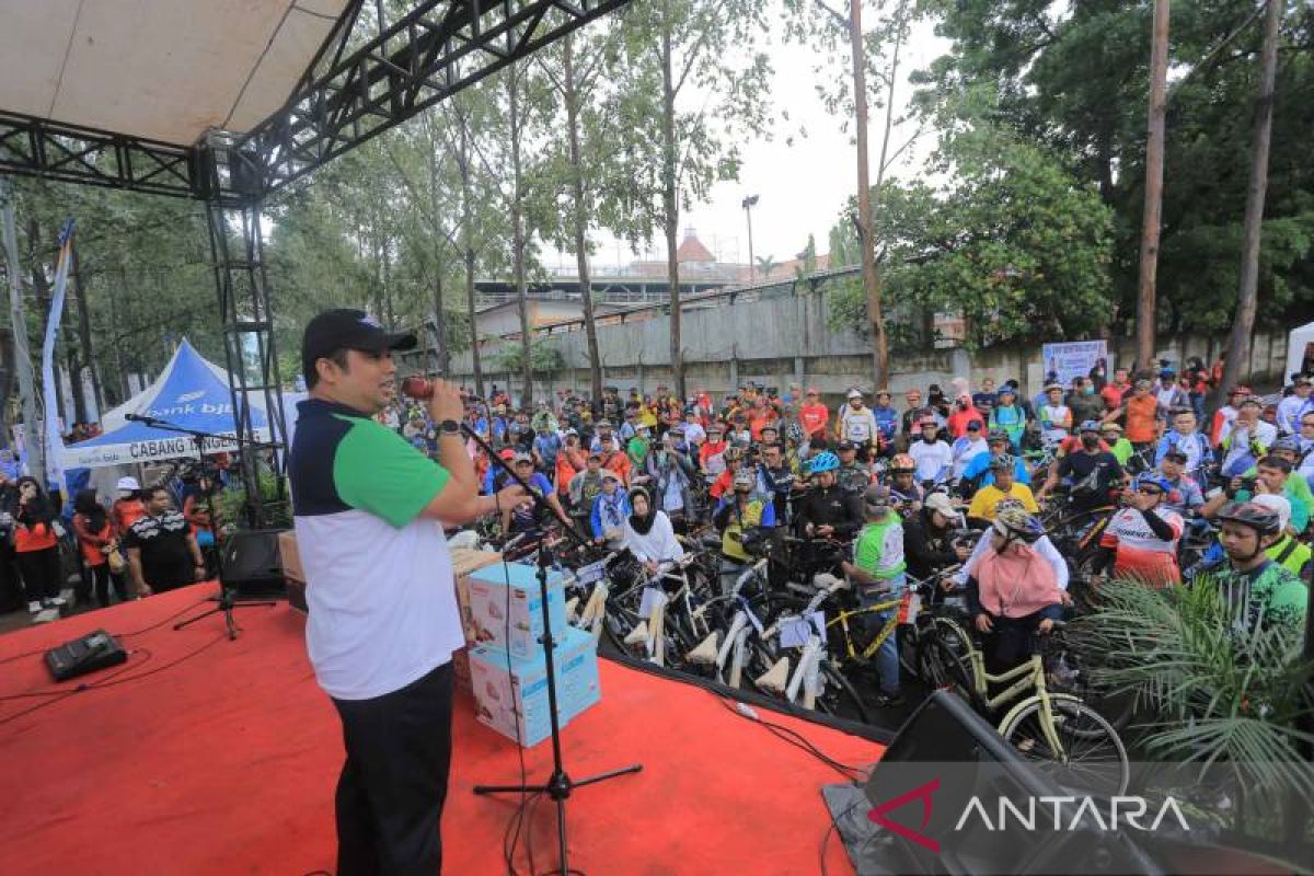 Wali Kota Tangerang apresiasi fun bike sekaligus kenalkan wisata Kota Tangerang