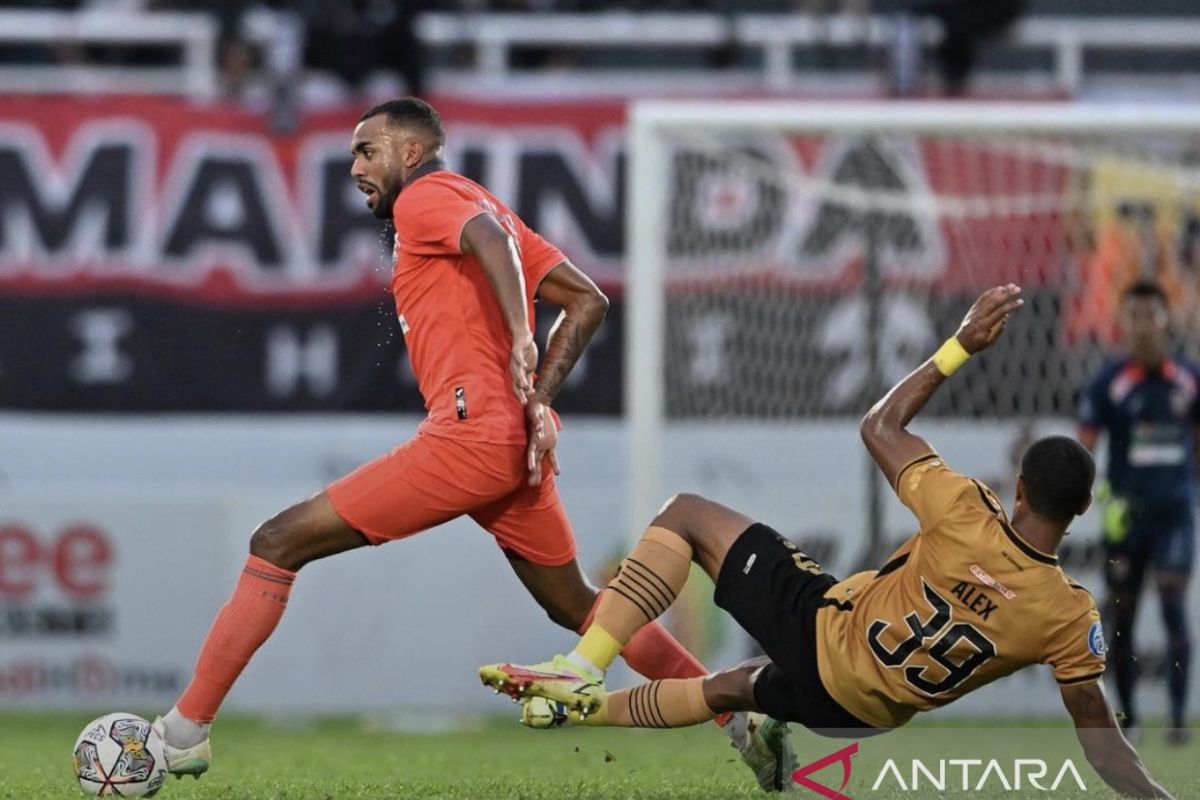 Liga 1- Borneo FC kalah 1-3 lawan Bayangkara FC