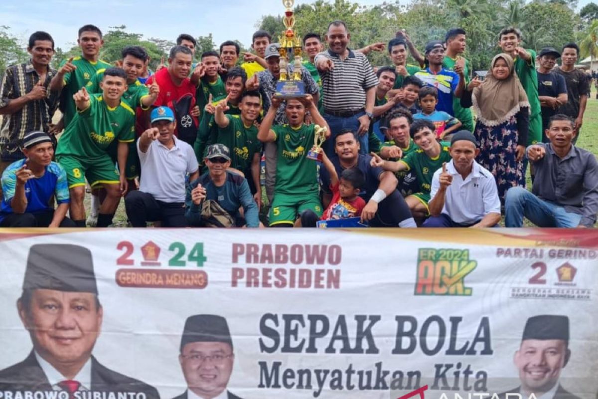 Panther Jaya juarai Turnamen Sepakbola Erzaldi Cup