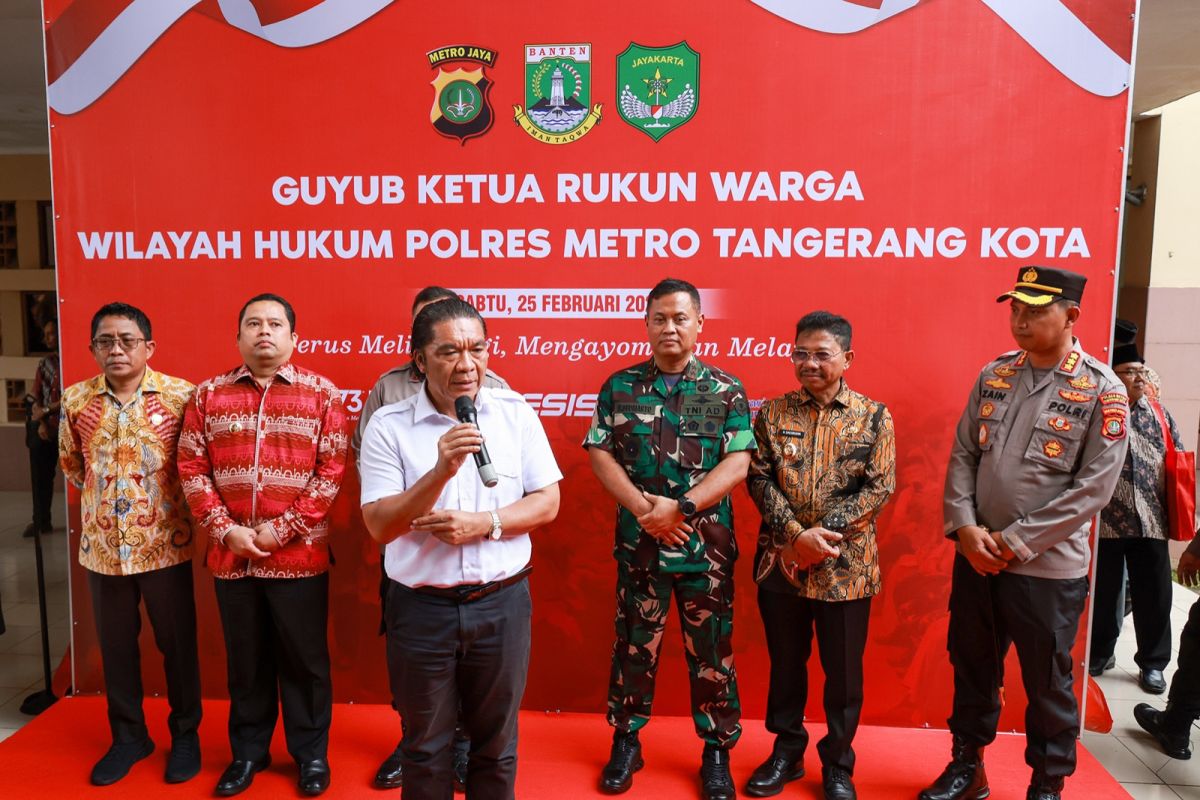 Pj Gubernur Banten apresiasi gerakan polisi RW