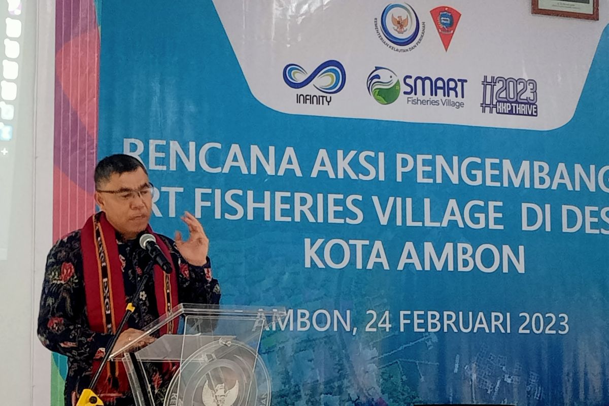 KKP akan digitalisasi sistem Smart Fisheries Village di Ambon, begini penjelasannya