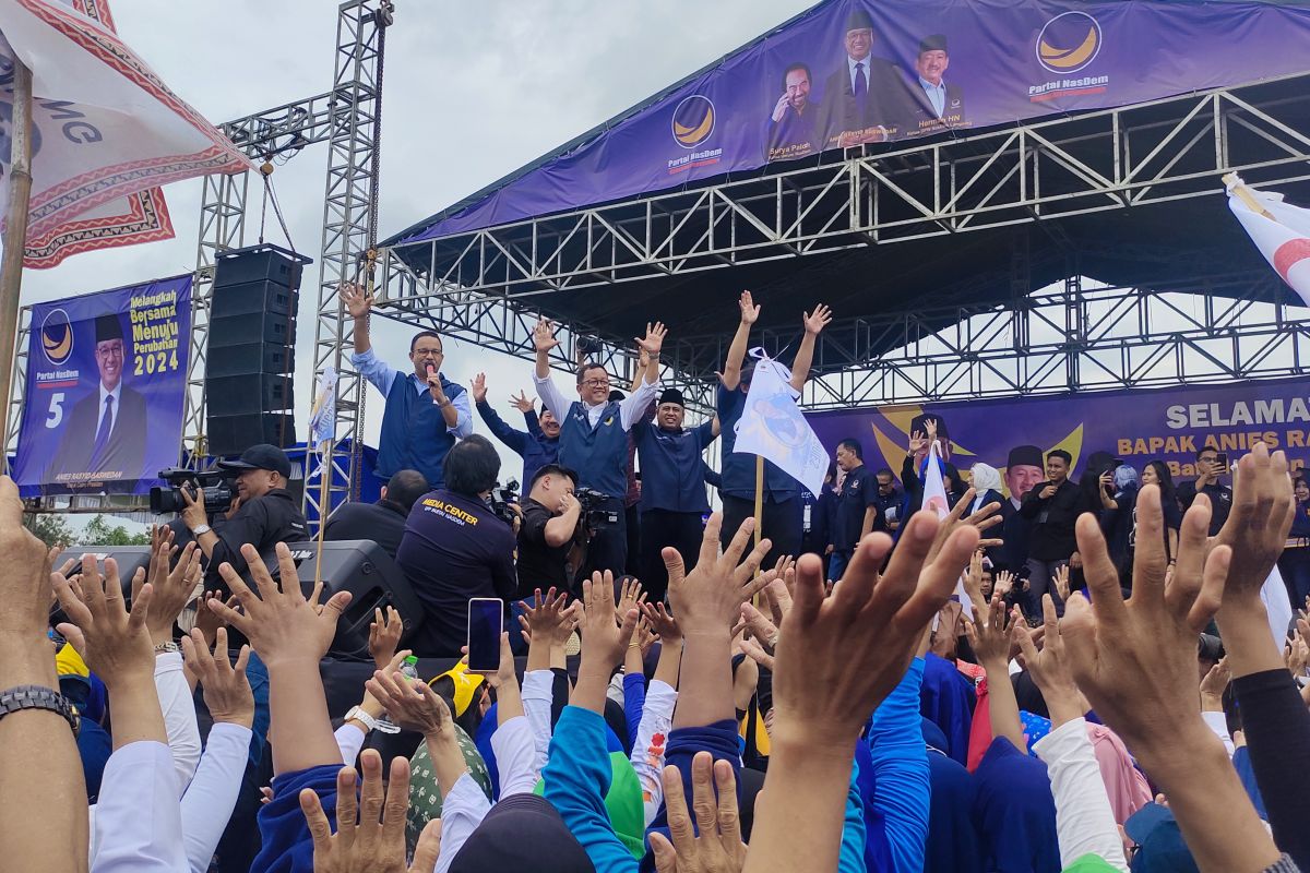 Anies ajak simpatisan di Lampung bergerak bersama menuju perubahan