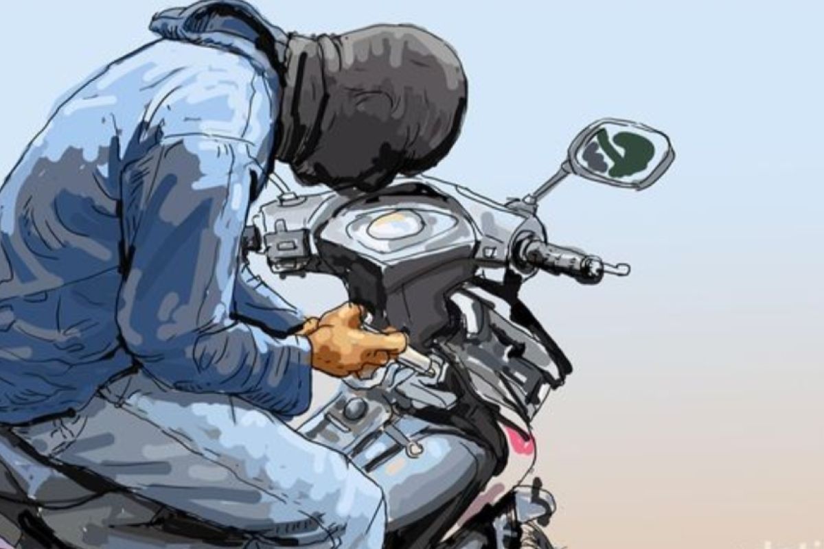Polisi buru pencuri motor bersenjata api di Cengkareng