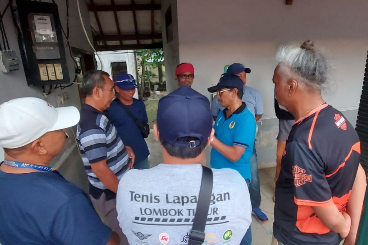 "Check Out" dari hotel bentuk aksi boikot Pelti Lotim di Final Tenis Lapangan Porprov NTB 2023