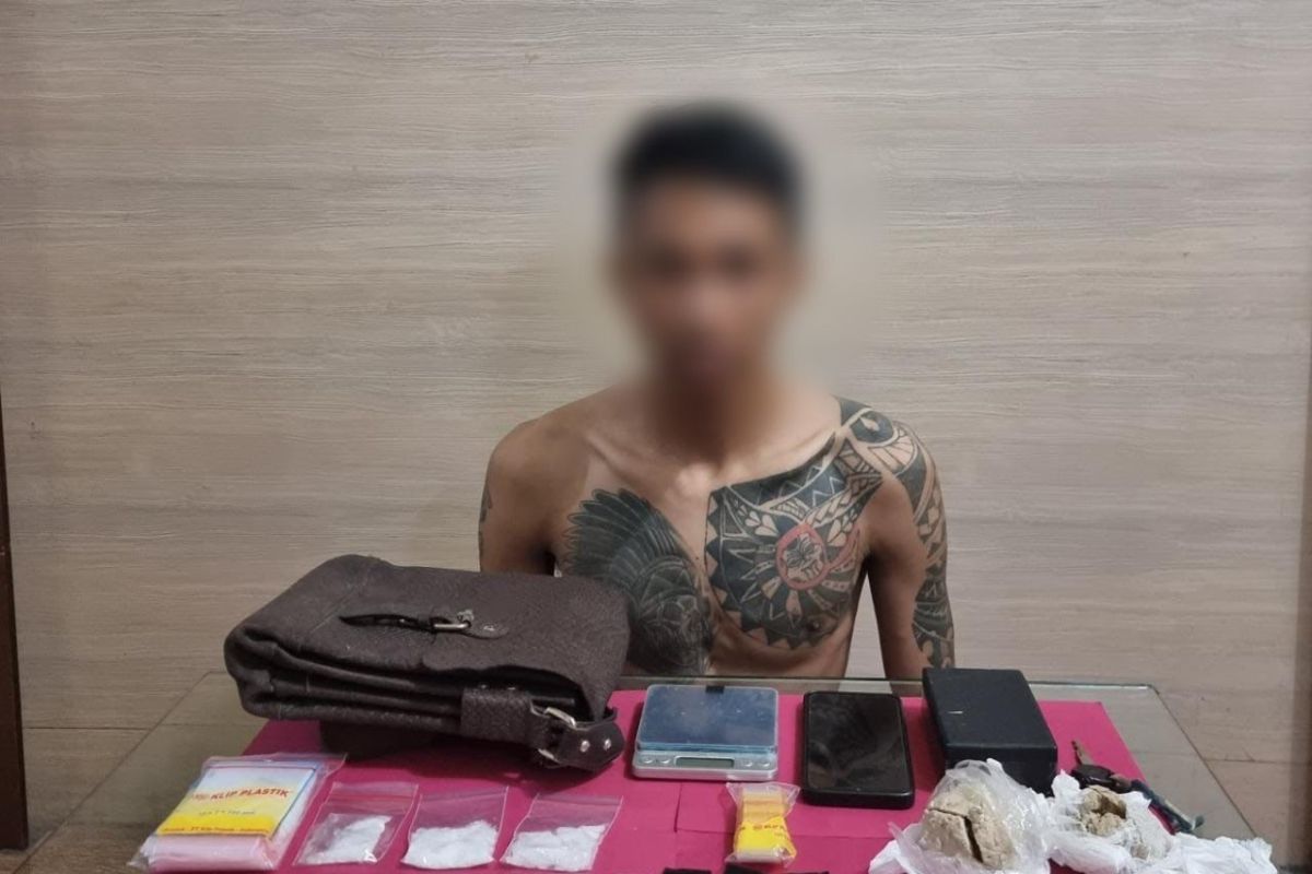 Polisi sita 86,22 gram sabu-sabu dari pelaku penyelundup narkoba ke lapas