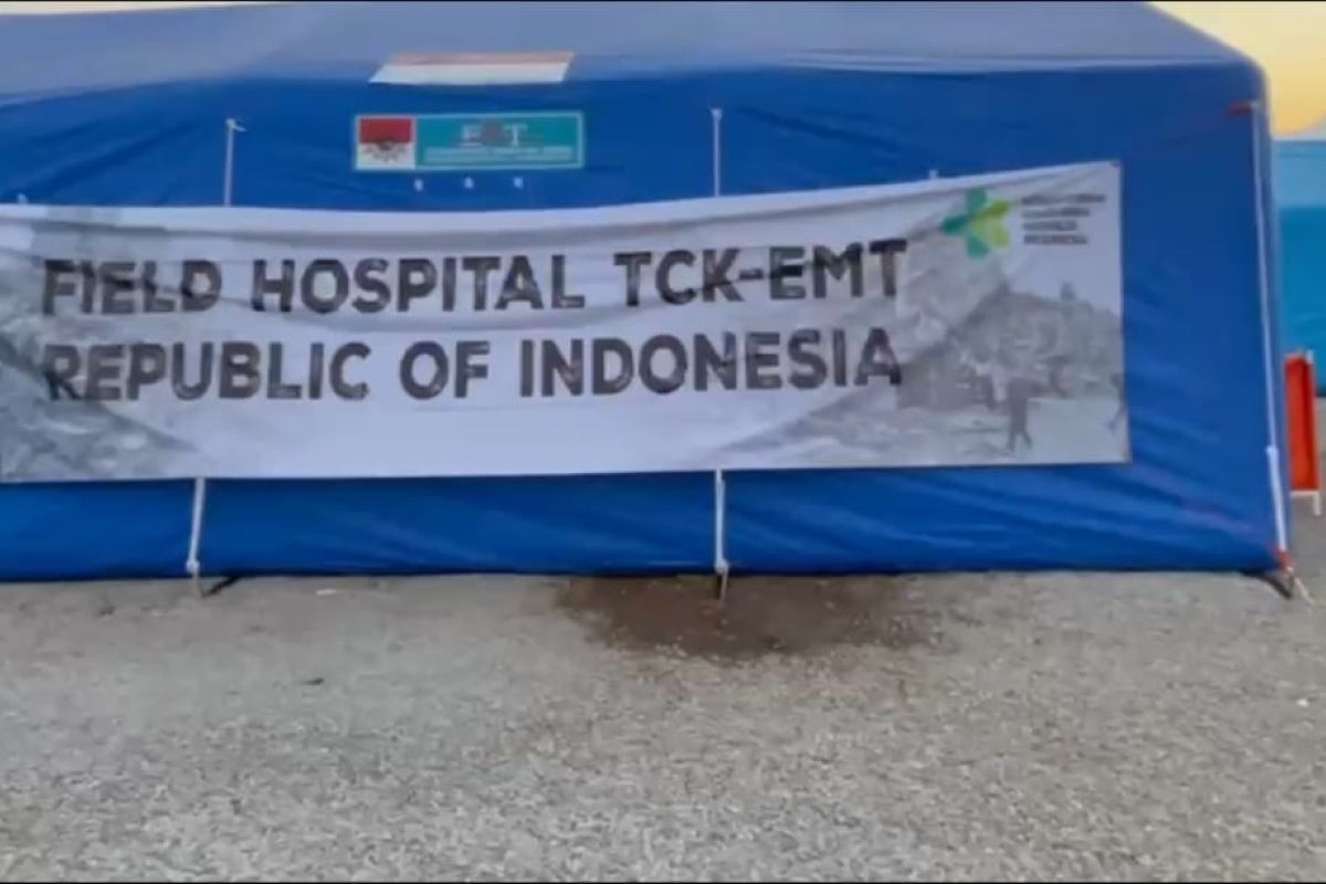 Indonesian field hospital in Turkey treats 1,928 quake victims