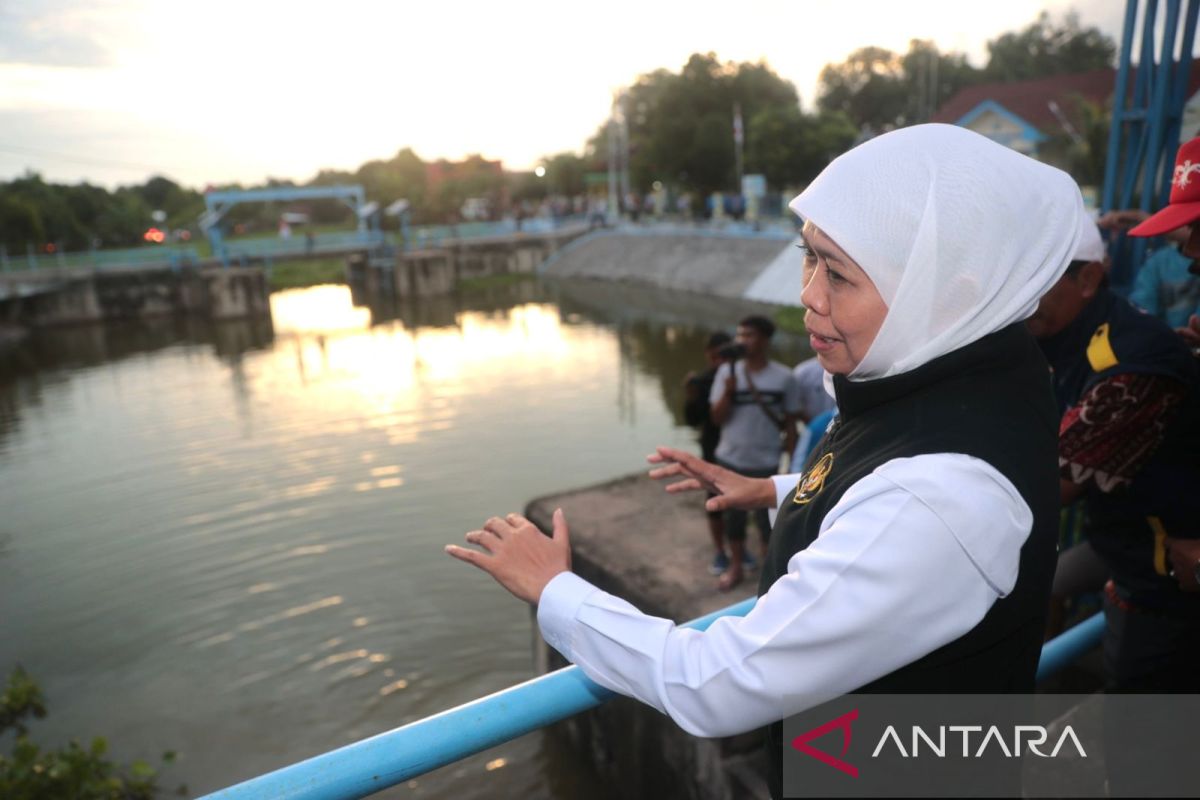 Jatim benahi Pintu Air Kuro penyebab banjir di Lamongan