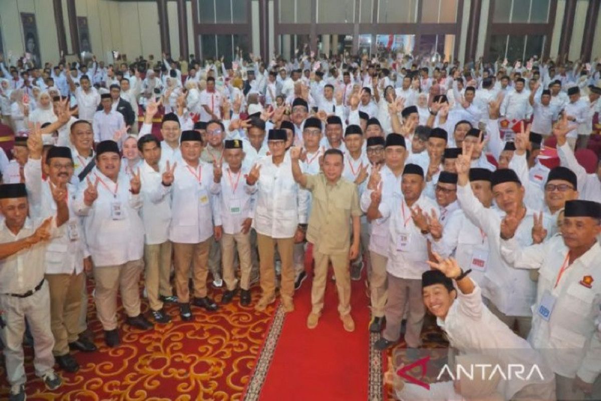 Dasco ajak kader Partai Gerindra menangkan Prabowo Subianto sebagai presiden
