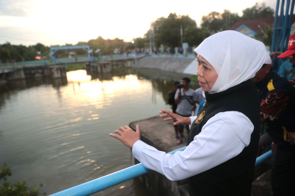 Penyebab banjir di Lamongan, Pintu Air Kuro dibenahi
