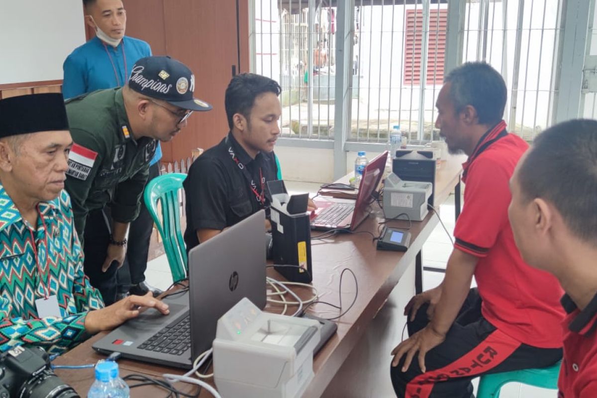 Rutan Pontianak jadi sasaran jemput bola Disdukcapil untuk Pemilu 2024