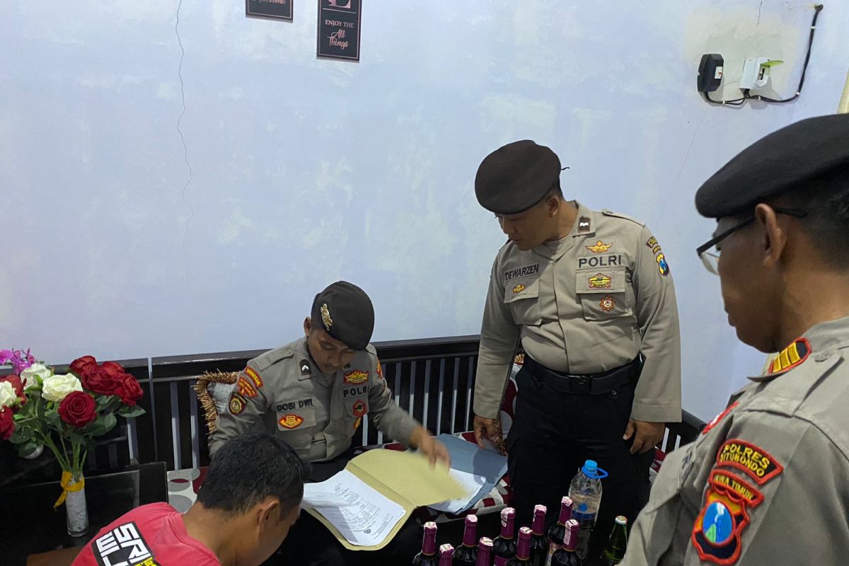 Menjelang Ramadhan, Polres Situbondo razia minuman keras