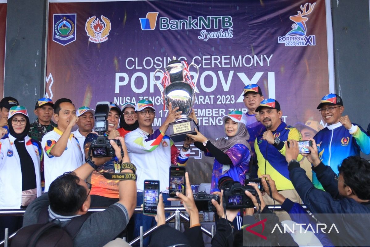 Mataram pertahankan juara umum Porprov NTB