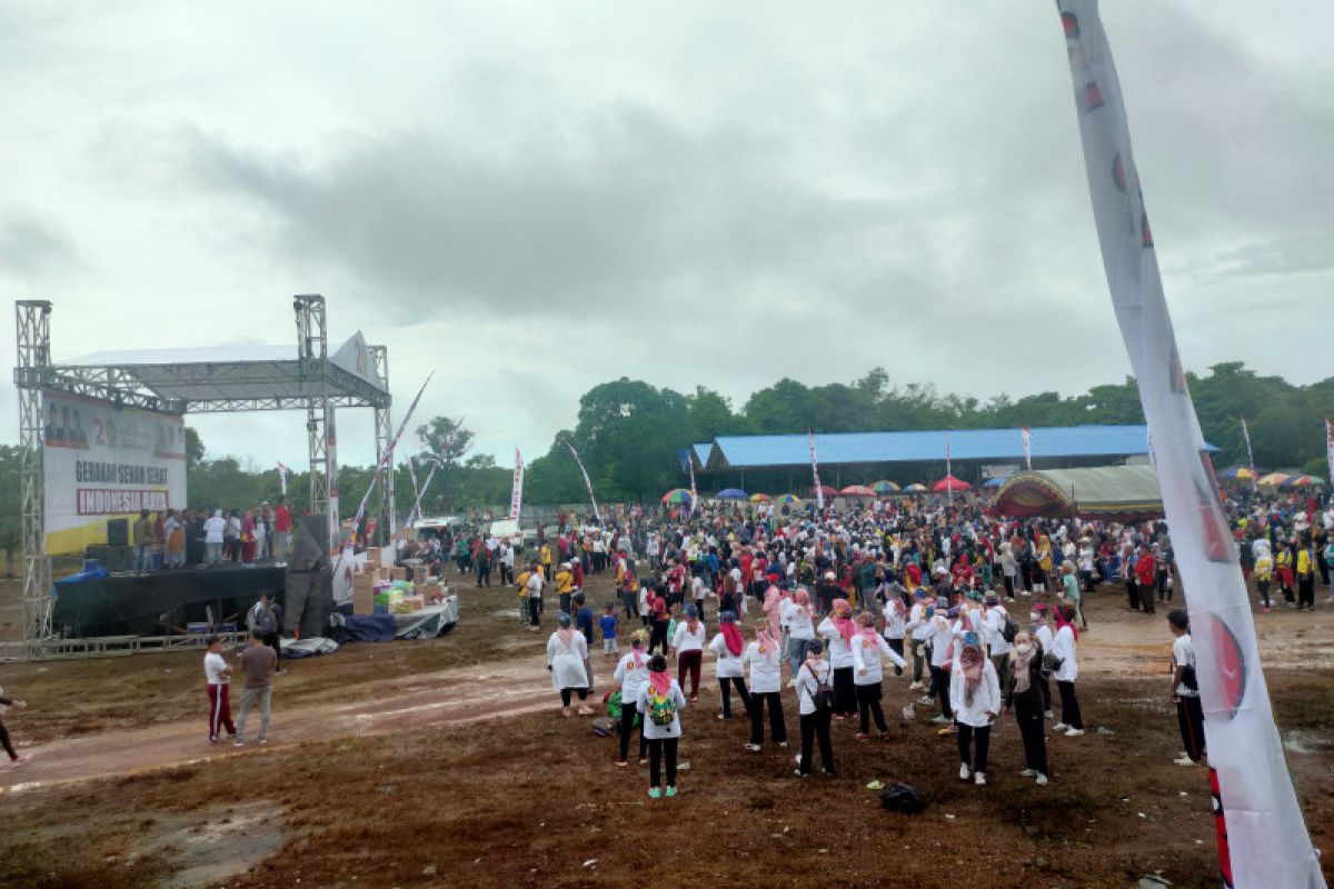 Gerindra upayakan kebugaran jasmani rohani melalui senam sehat Indonesia Raya