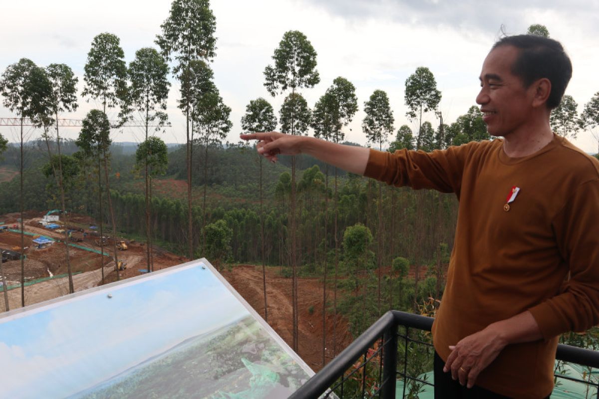 Menghitung hari menuju HUT ke-79 RI di IKN Nusantara (1)