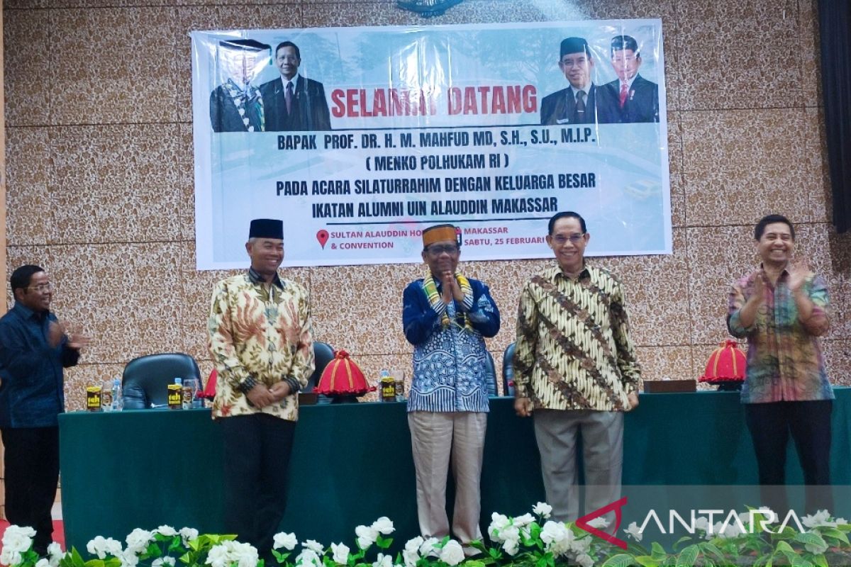 UIN Alauddin Makassar beri gelar  "Daeng Malempu" kepada Mahfud MD