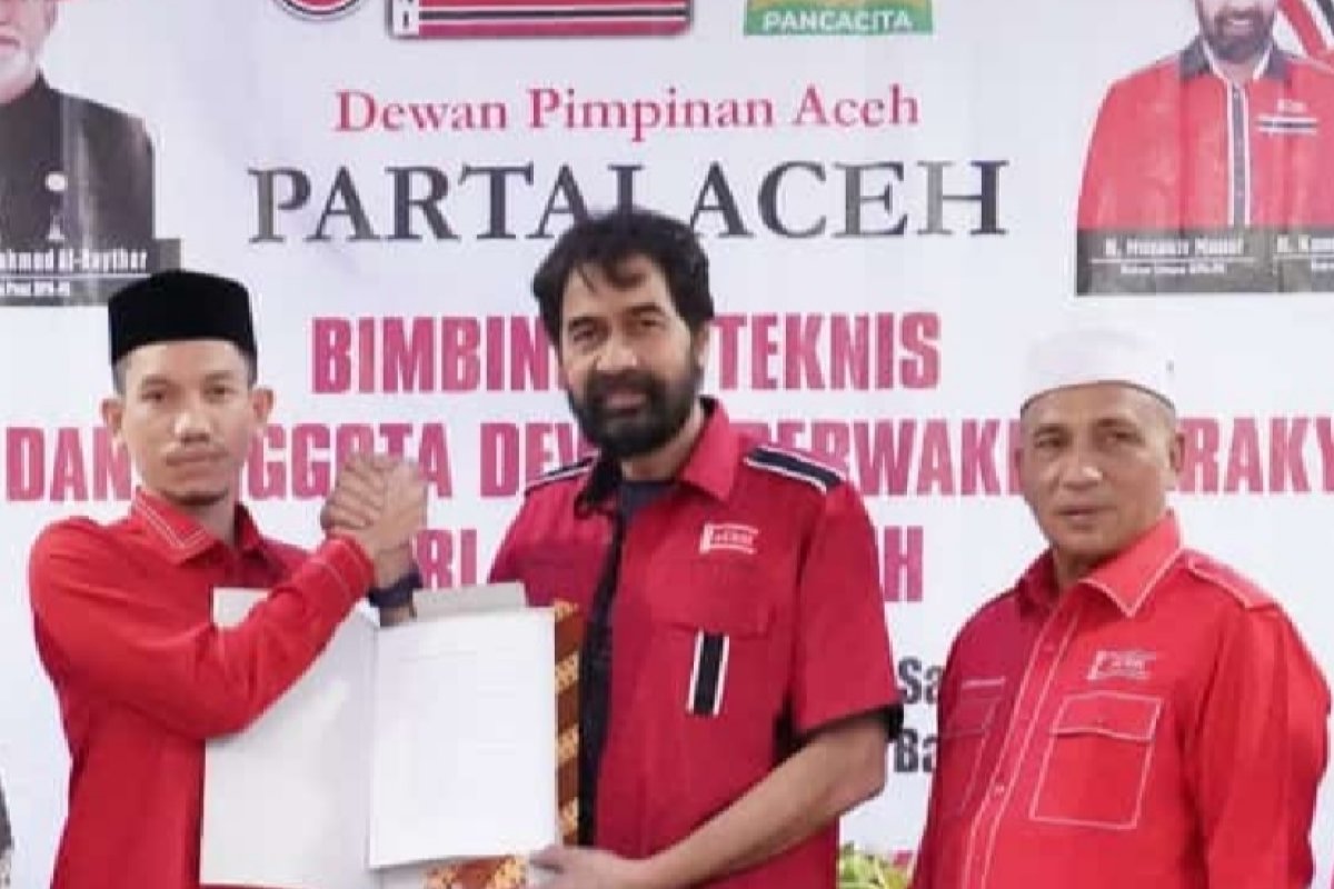 Eks Panglima GAM kembali pimpin Partai Aceh