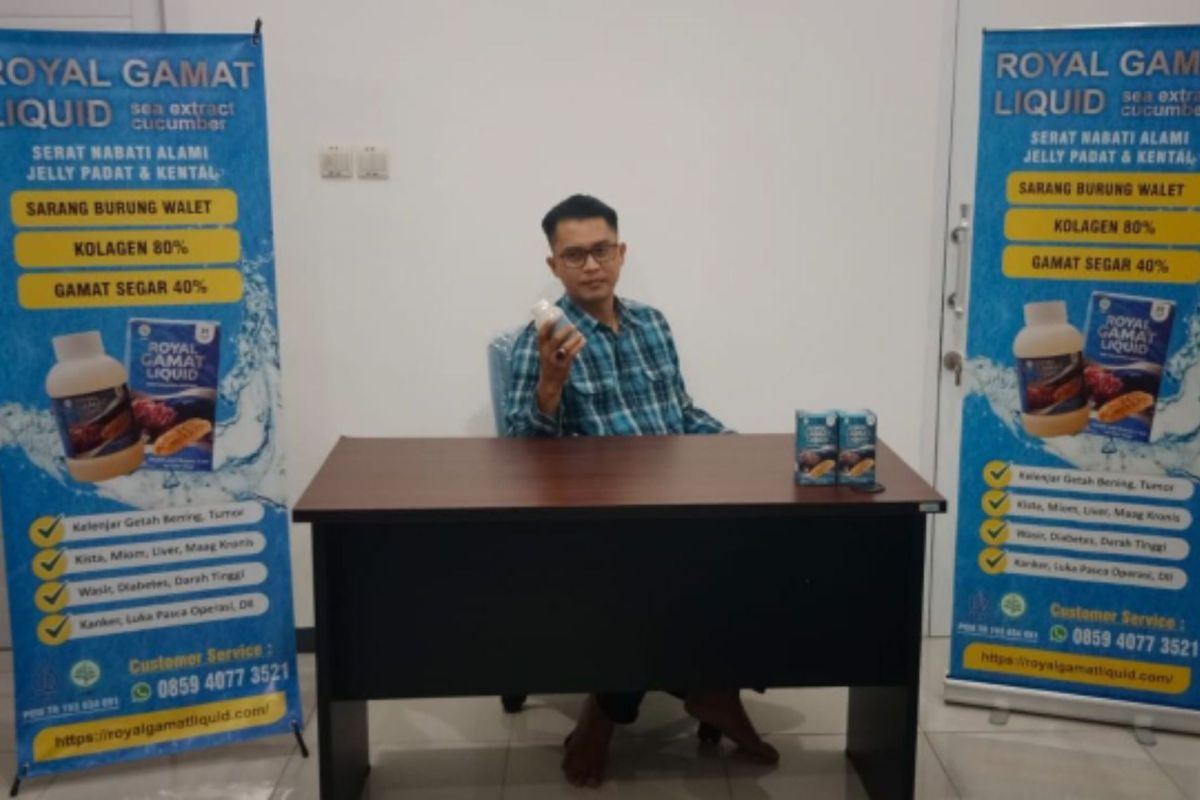 Usung konsep hayati, Ela Nazma Prima luncurkan Royal Gamat Liquid solusi untuk kesehatan