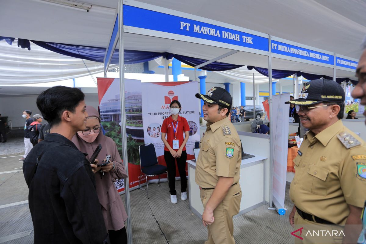Job fair HUT Kota Tangerang sediakan 9.484 lowongan kerja