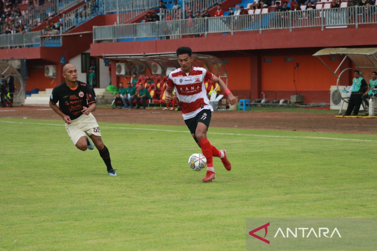 Madura United gagal meraih poin sempurna melawan Persija