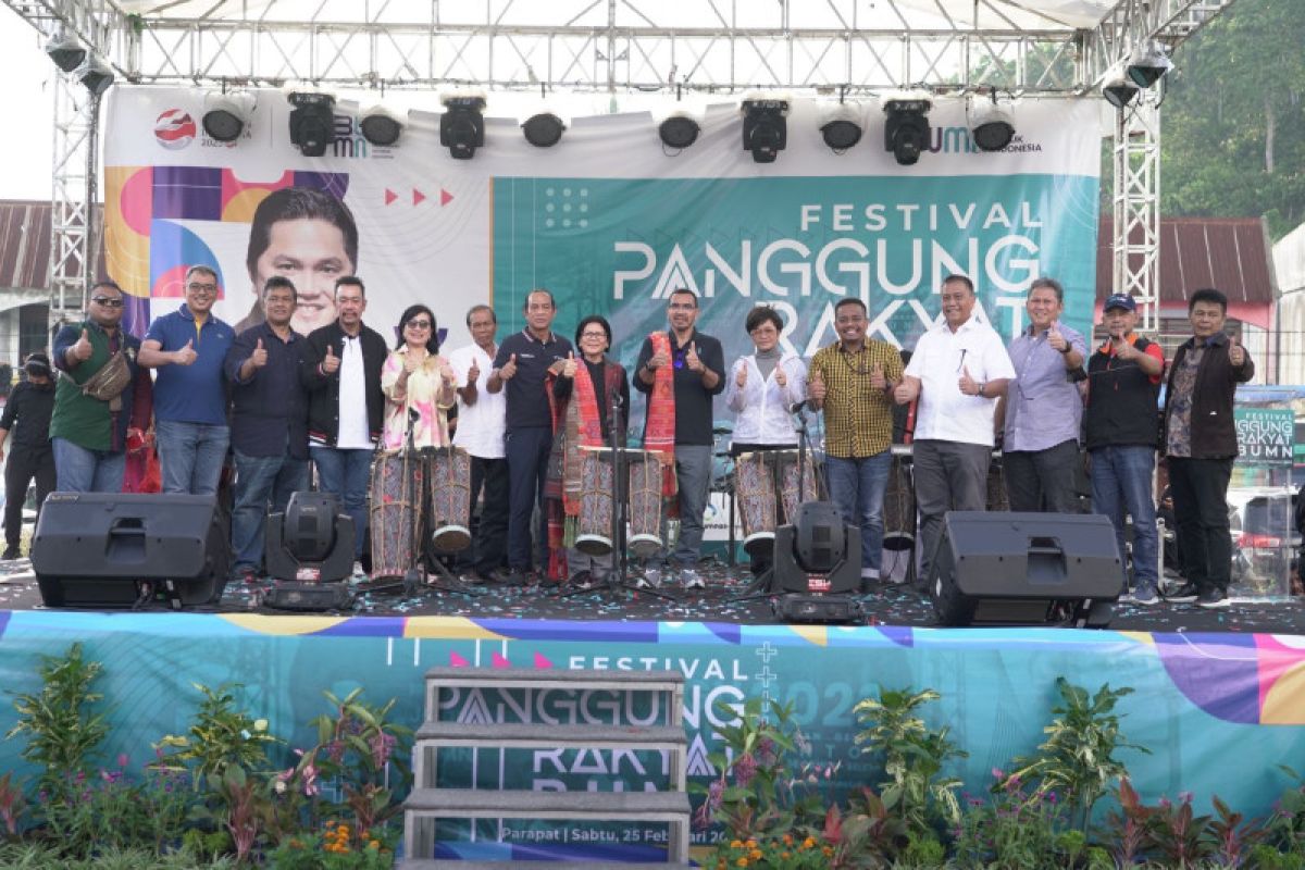 Pegadaian Ramaikan Festival Panggung Rakyat BUMN di Parapat