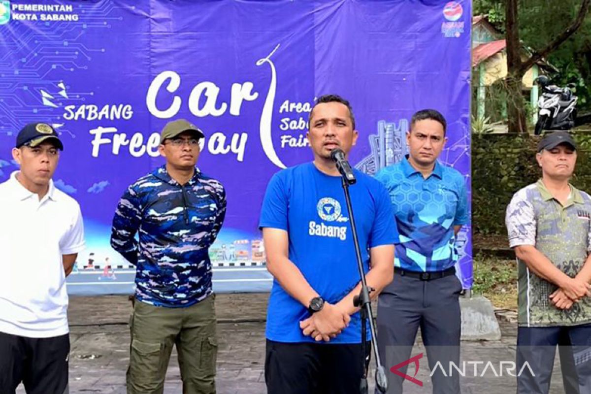 Car Free Day perdana di Sabang berlangsung meriah