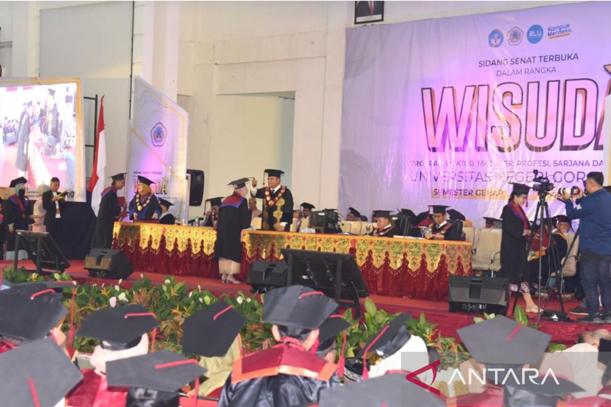 Pascasarjana UNG meluluskan 107 doktor dan magister