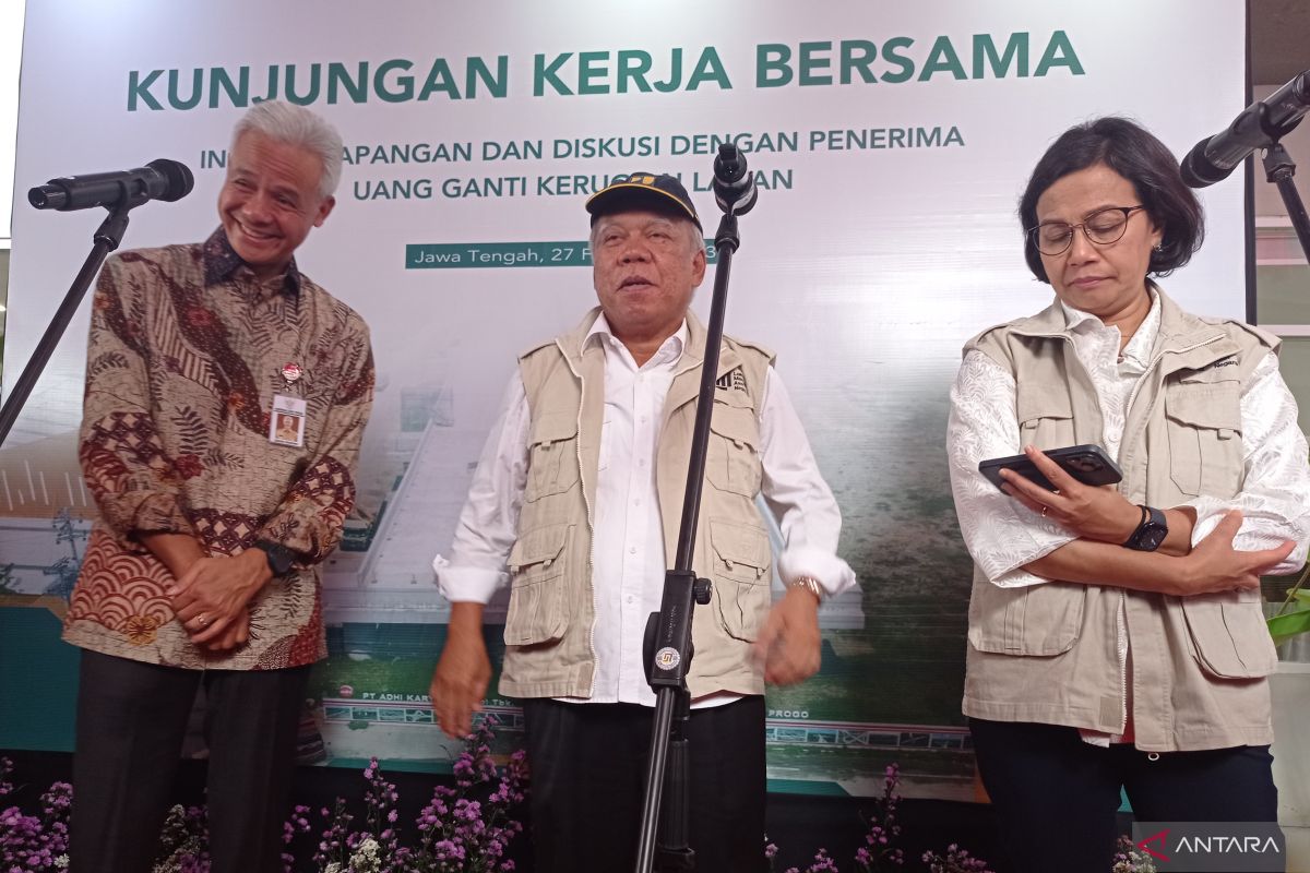 Menteri PUPR sedang siapkan Jalan Tol Karanganyar-Klaten untuk mudik Lebaran 2023