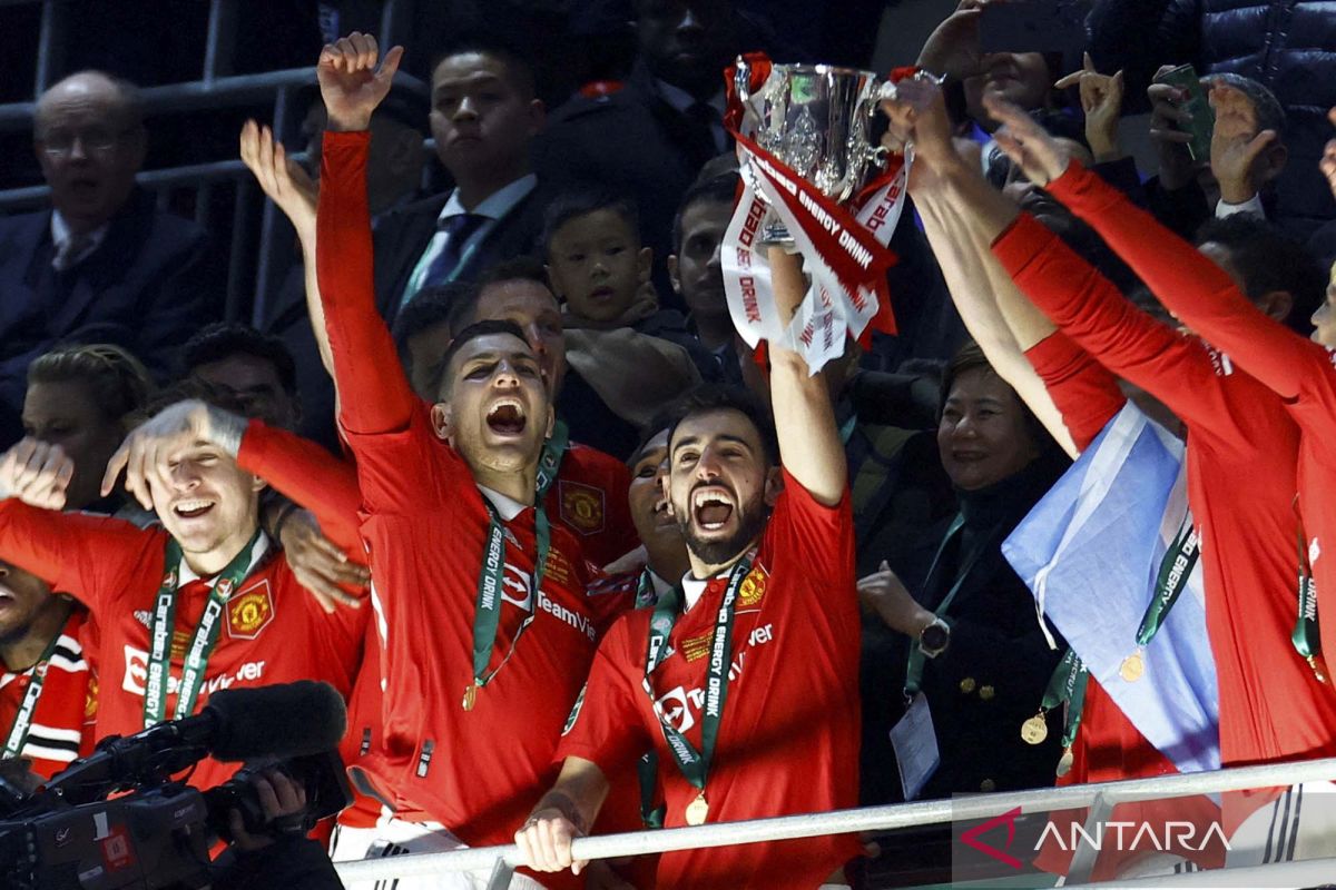 Manchester United jadi juara Carabao Cup musim 2022/23