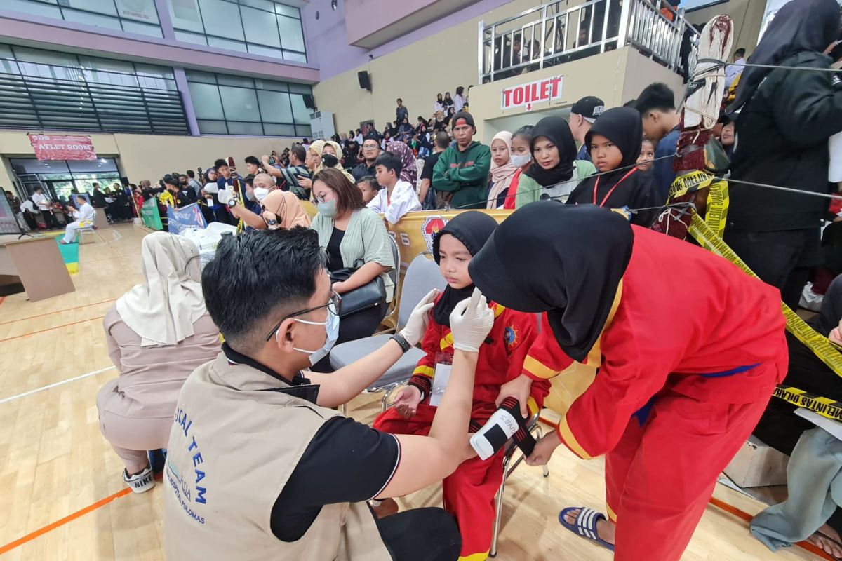 Pesilat Kejurnas Jakarta Pusat Championship 6 dilindungi BPJAMSOSTEK